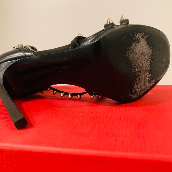 Saint Laurent Jane Studded Sandal - Picture 3 of 7